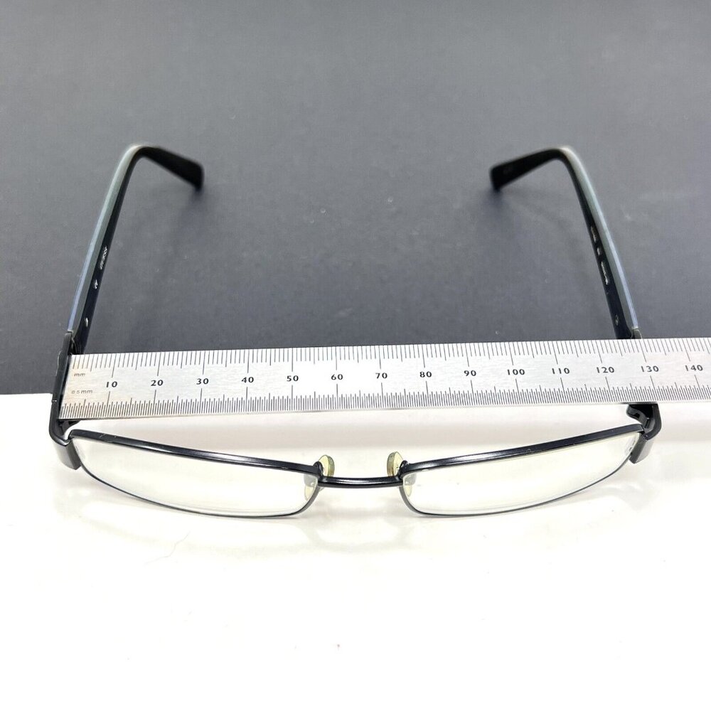 Guess Eyeglasses Frames GU1606 BLK Black Gray Rectangular 53-17-135 - Picture 9 of 11